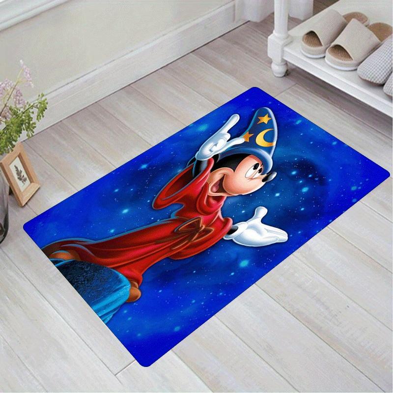 

1pc Mickey Mouse Printed Carpet: Rectangle Rug for Living Room, Bedroom, Office, Home Decor, Kitchen, Non-slip, Game Area Rug 60cm by 90cm