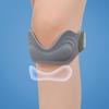 Silicone Patellar Tendon Support Strap Cycling Running Fitness Sports Knee Brace Men Women Adjustable Pain Relief Knee Stabilizer Strap