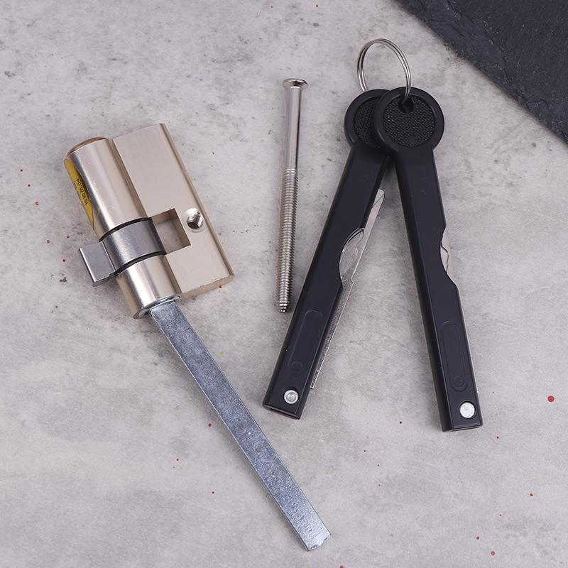 Copper Automatic Fingerprint Lock Cylinder With Tail C-Class Core Anti-Theft Door Emergency Lock Core