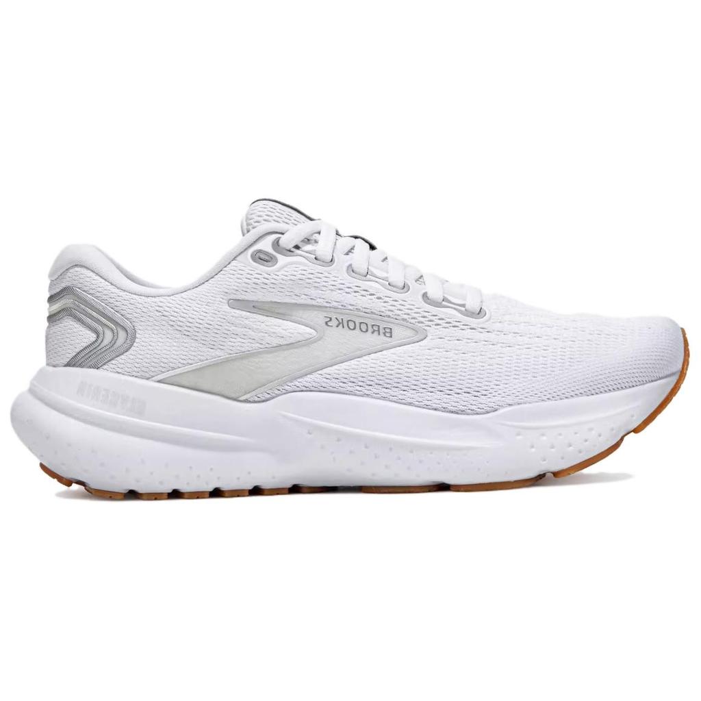 Brooks Glycerin 21 Bílé Stříbrné Sušenka Dámské Tenisky 120408-1B-114