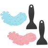 20pcs 10cm Non Slip Bathtub Stickers Flower Shaped Safety Bathroom Tubs Showers Treads Adhesive Deca