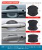 Delica Door Handle Protector Door Guard Compatible with all Delica models CV Carbon fiber door handle 4 pieces Protects against scratches and D5 -