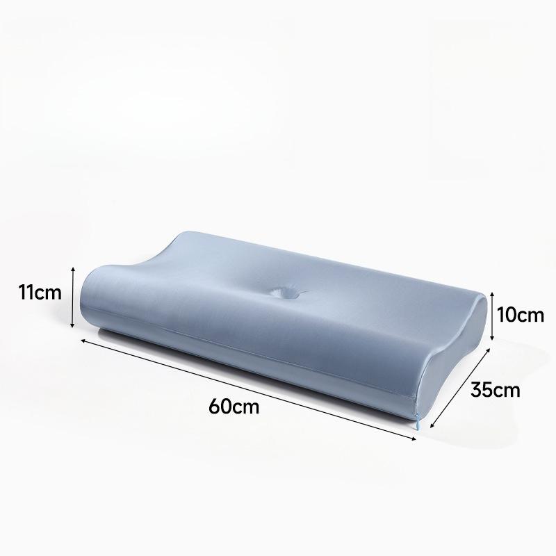 1pcs Ear Protection Memory Foam Pillow Home Cervical Spine Support Sleep Aid Pillow for Comfortable Night Sleep