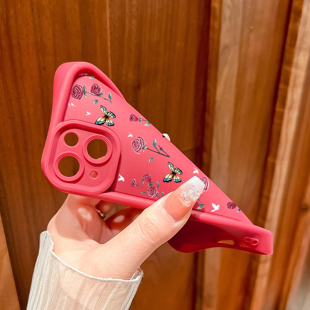 Soft Silicone Phone Casing Full Cover Camera Shockproof Protection Case for Samsung Xiaomi Redmi Poco