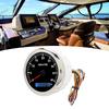 DC 9 To 32V 85mm Engine Pointer Tachometer 4000RPM Accurate Red Pointer Black Dial For RV Yacht Fish
