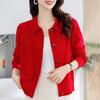 Cardigan Lavorato a Maglia da Donna Versatile Maglione Largo Giacca Cardigan Top Elegante Versatile da Donna
