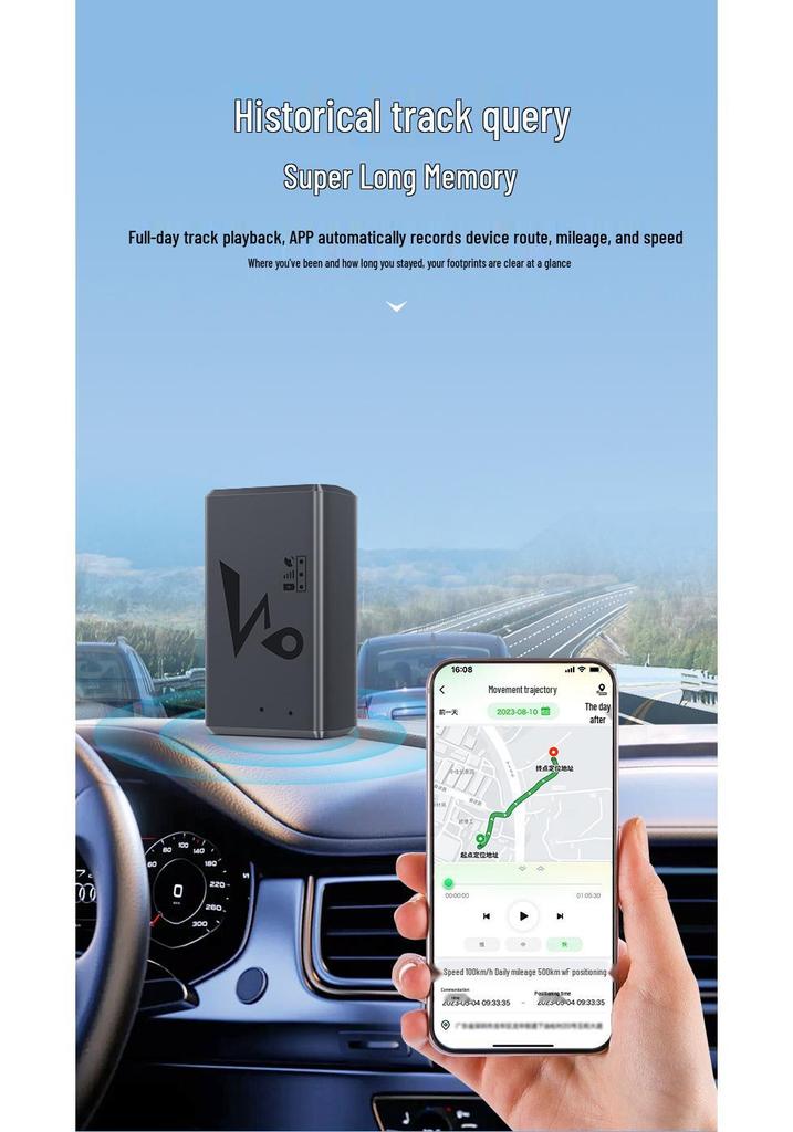 4G Global Car GPS Tracker with Strong Magnetic Mount and BeiDou Technology
