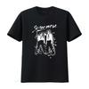Screamers Band Retro Style Mens T Shirt Unique Print for Music Lovers Vintage Washed Top For Everyday Wear Stylish Slightly