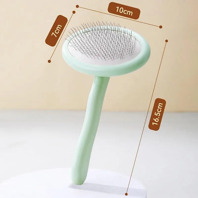 Dog Comb Pet Hair Remover Dogs Brush Stainless Steel Combs for Dogs Hair Knot Opening Dog Grooming Massage Brush Pet Supplies