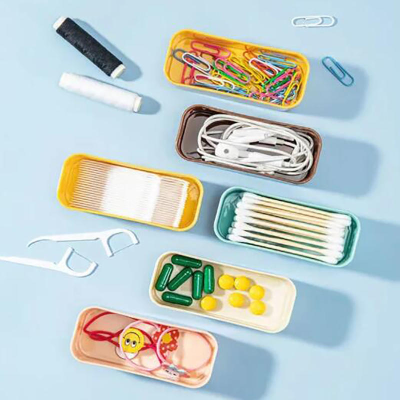 Portable Storage Box Cotton Swab Storage Box Travel Toothpick Band-aid Box Small Object Multi Purpose Groceries Storage Supplies
