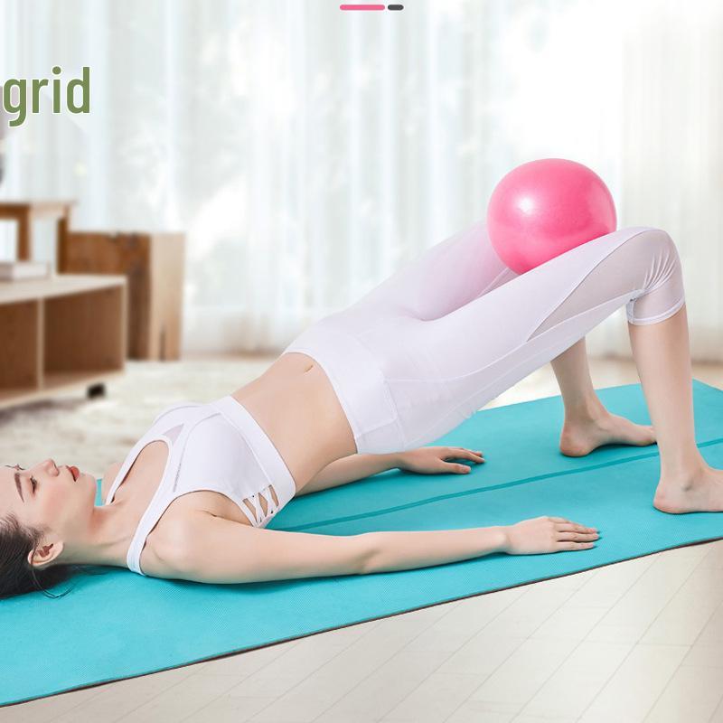 25cm Wheat Straw Pilates Yoga Ball - Balance Fitness for Kids & Pregnant Women