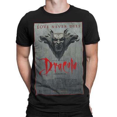 Love Never Dies Bram Stokers Dracula Movie Gothic Horror Graphic Tee