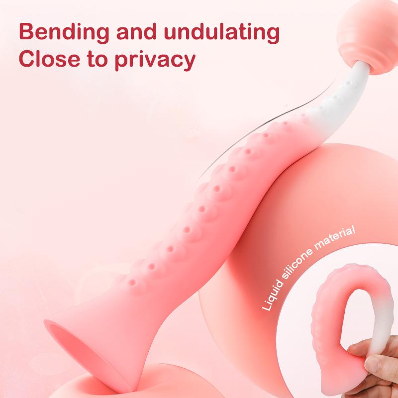 Silicone Octopus Long Anal Butt Plug Monster Dildo Penis Anus Vagina Dilator Tentacle Animal Couple Sex Toys Adults Goods