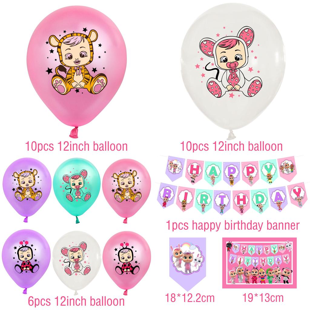 Cry Babies Magic Tears Themed Party Supplies For Unforgettable Fun And Entertainment