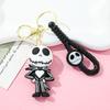 The Nightmare Before Christmas Schlüsselanhänger Sally Jack Schädel Halloween Horrorfilm Schmuck Rucksack Zubehör Schlüsselhalter Geschenke