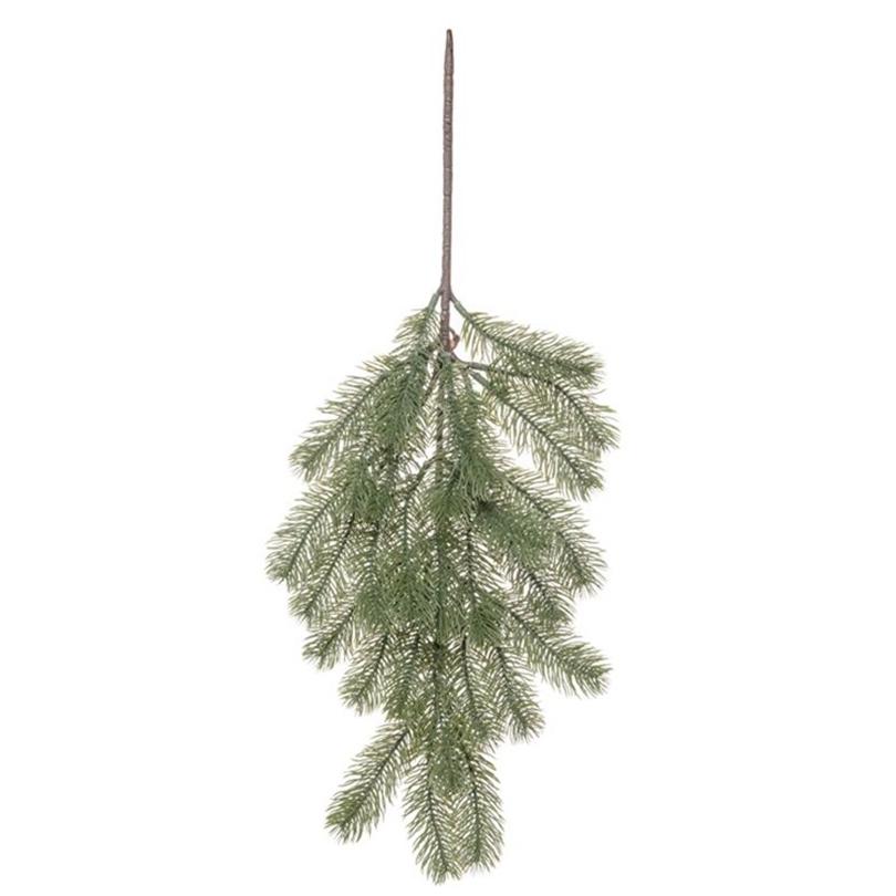 Artificial Plant Pine Needle Plastic Hotsale Christmas Tree Hangings Wreath Home Outdoor Garden Arch Diy Scrapbook Wedding Decor