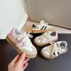 Children's Skate Shoes Girls White Sneakers 2024 Spring New Fashion Boys Canvas Shoes Kids Sports Shoes Unisex Casual Sneakers
