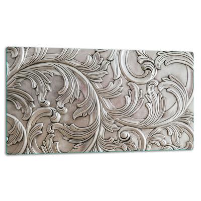 GLASS PLATE CUTTING BOARD 52x30 PATTERN