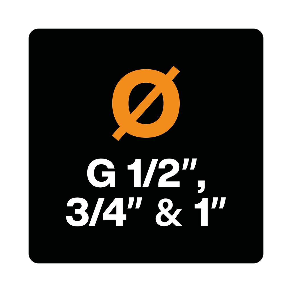 Fiskars Tap Connector Hose Coupling - External Thread 21mm (G1/2")