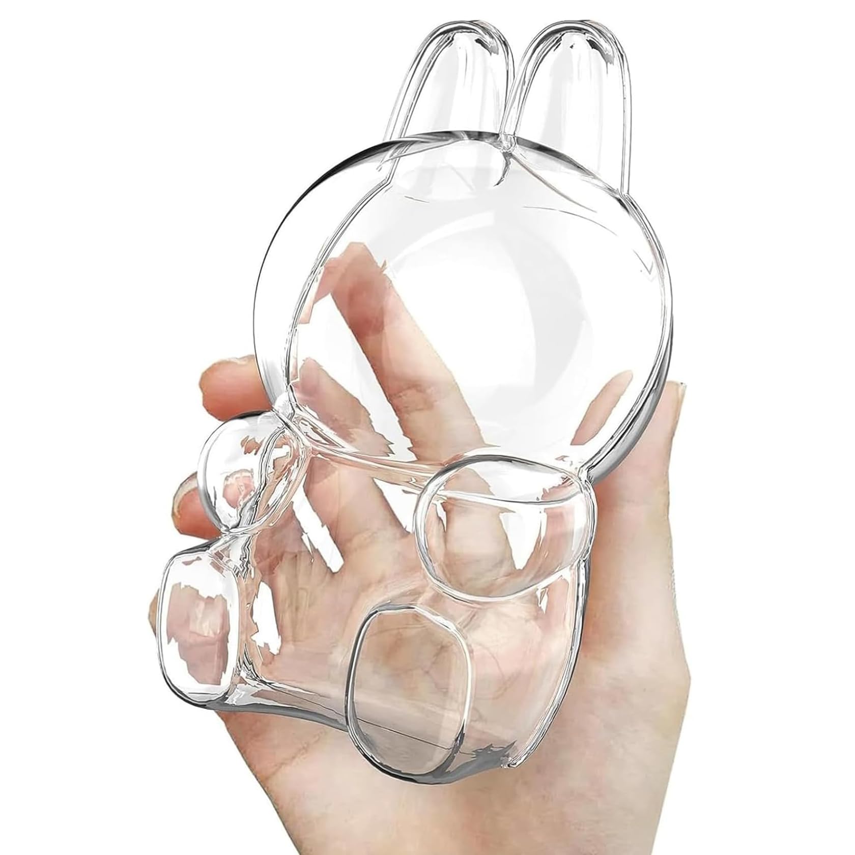 

LABUBU Case, Clear Clear Cover, Fits LABUBU in both standing and sitting positions, Convenient portability, Storage and protection, Thin and