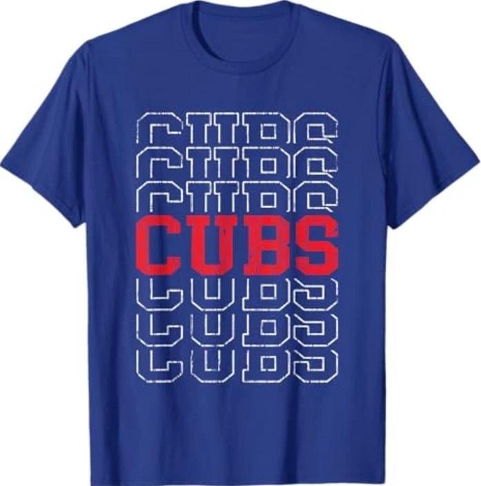 

Винтажные подарки Cubs для мужчин и женщин Футболка XL