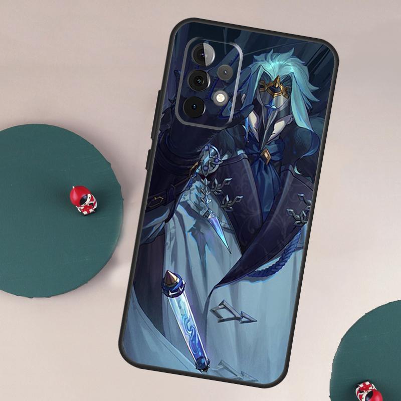 Il Dottore Genshin Impact Case For Samsung Galaxy A13 A23 A33 A53 A73 A12 A22 A32 A52 A52S A04S A50 A51 A71 Coque
