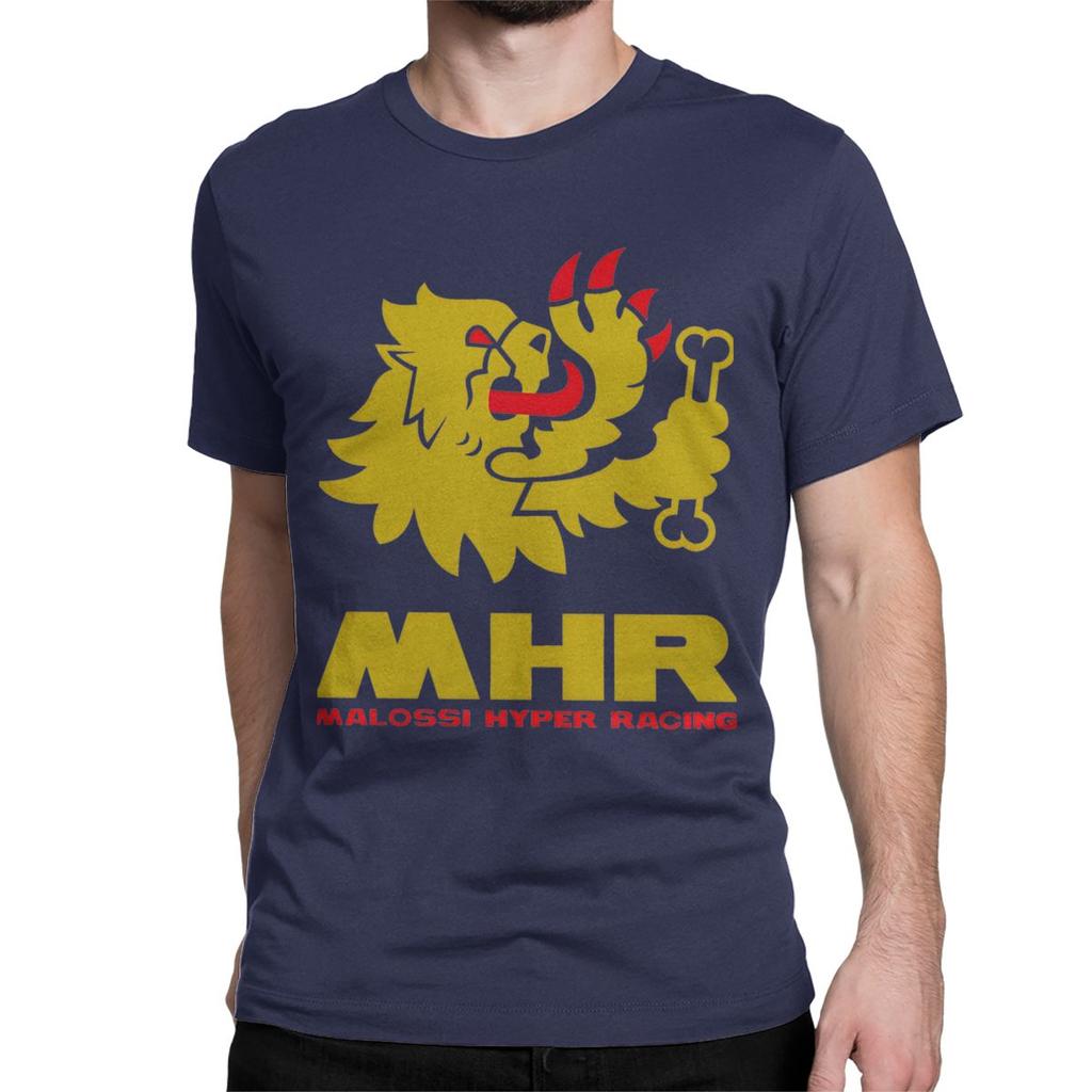 Men Women Italy Motorcycle Racing MHR T Shirts Malossi Cotton Tops Novelty Short Sleeve Round Collar Tee Shirt Original T-Shirts