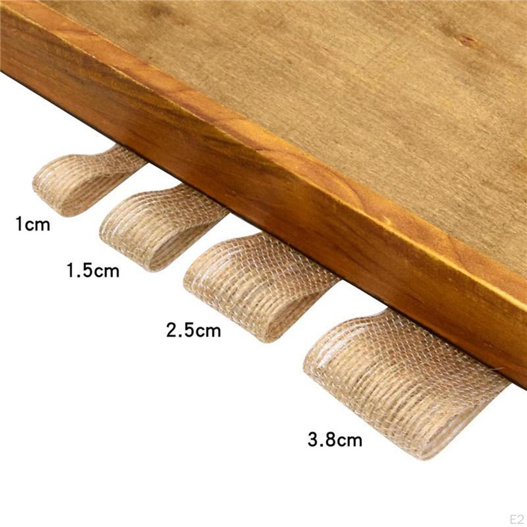 Jute Burlap Fabric Ribbon for Wedding,Party Wrapping and Home Gift Decor,10 Yards Each Roll, DIY