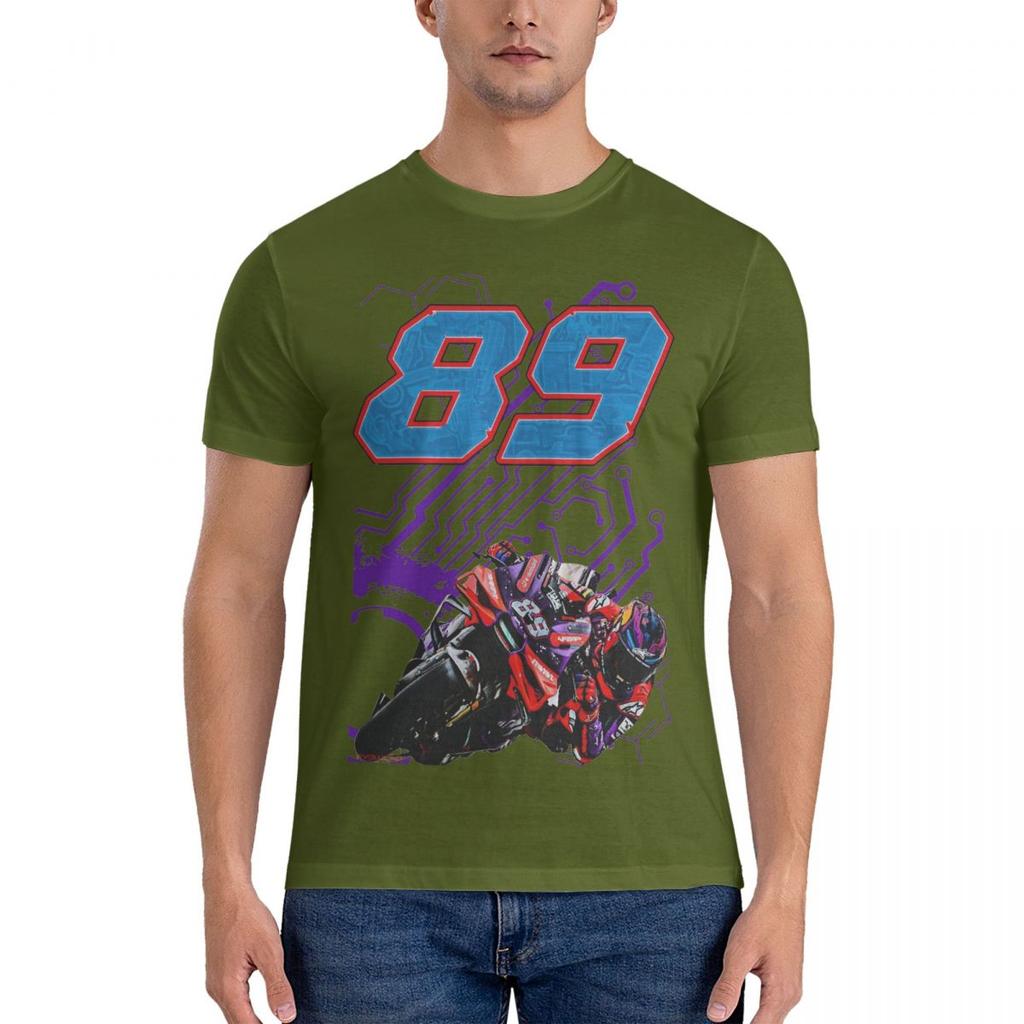 Streetwear T Shirt Jorge Martins Racing 100% Cotton T-Shirts MOTO The GP Popular Tee Shirt for Men Y2K Short Sleeve Clothes