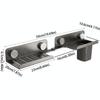 Vertical Bathroom Faucet Storage Rack No-Drilling Sink Counter Storage Rack  Kitchen