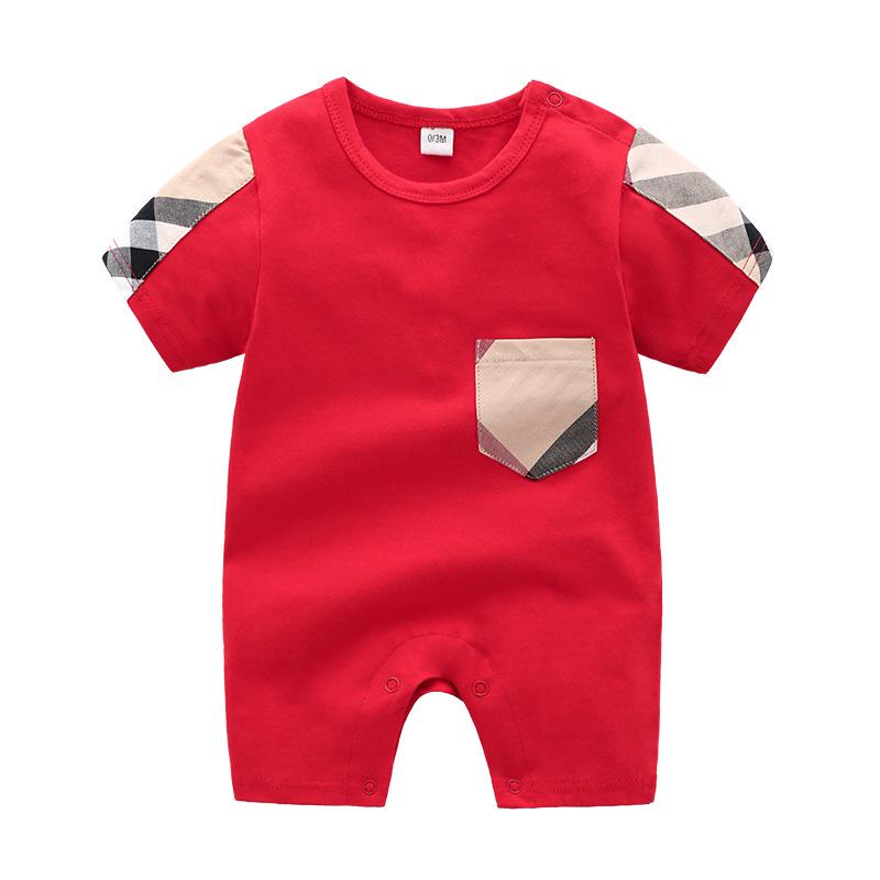 Unisex Baby Summer Romper - 3 Months, Short Sleeves, Lightweight, 100% Cotton