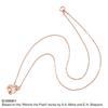 the Dancing Stone Necklace Disney Silver 925 Cubic Zirconia Heart Pink Gold DISS011PG [White Clover] "Winnie Pooh" Women's