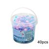 Laundry Detergent Pods Deep Cleaning 40 Tablets Beads Laundry Pods for Washing Machine for Apartment Bathroom Home Dorm Room