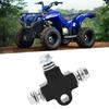 Tee Connector Coupling 3‑Way Tubing Hose Steel   for Motorcycle ATV Modification