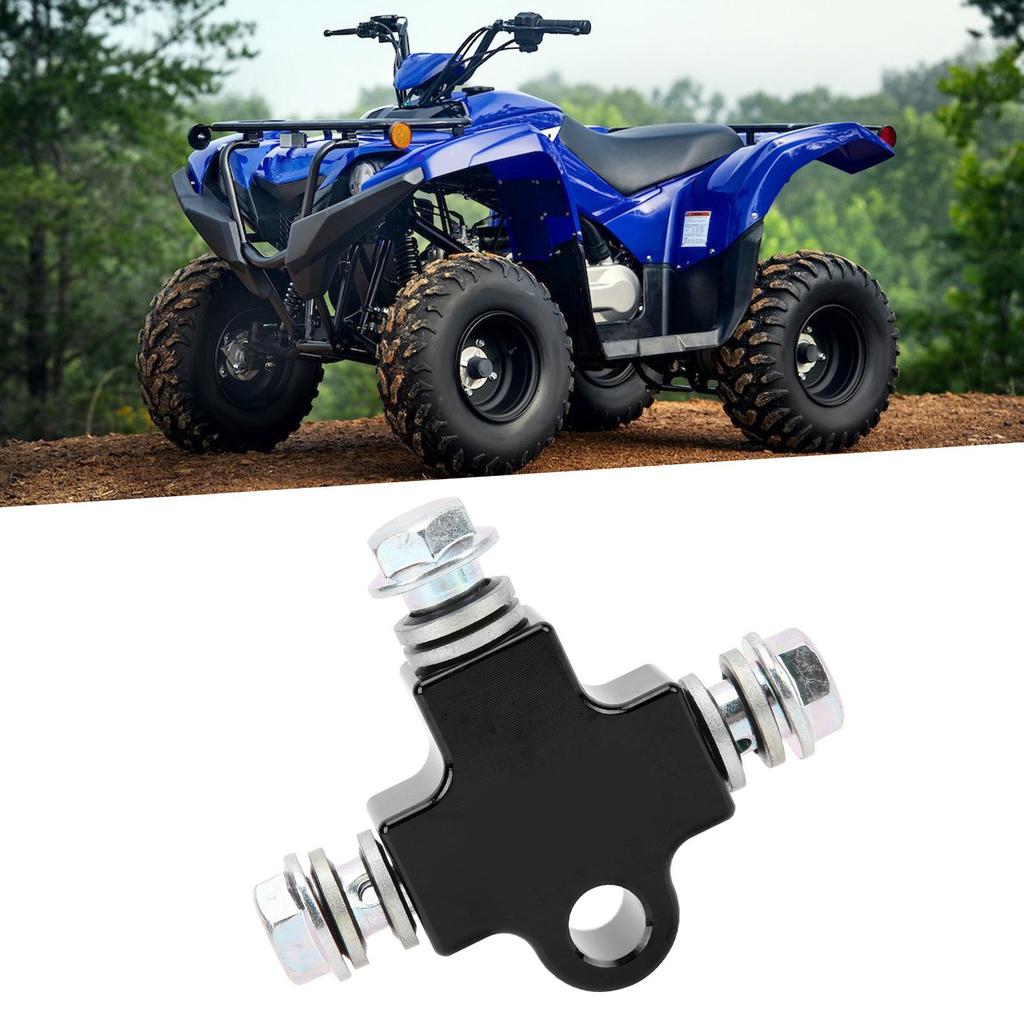 Tee Connector Coupling 3‑Way Tubing Hose Steel   for Motorcycle ATV Modification