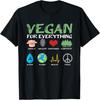 T-shirt Unisexe Vegan Pour Tout Animaux Planète Santé Aller Vegan T-Shirt