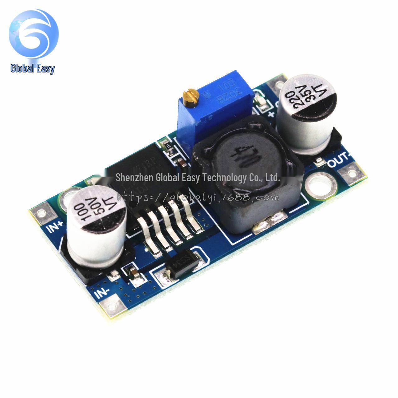 

LM2596S Adjustable 3A DC-DC Buck Converter Voltage Regulator (Exceeds LM2576)