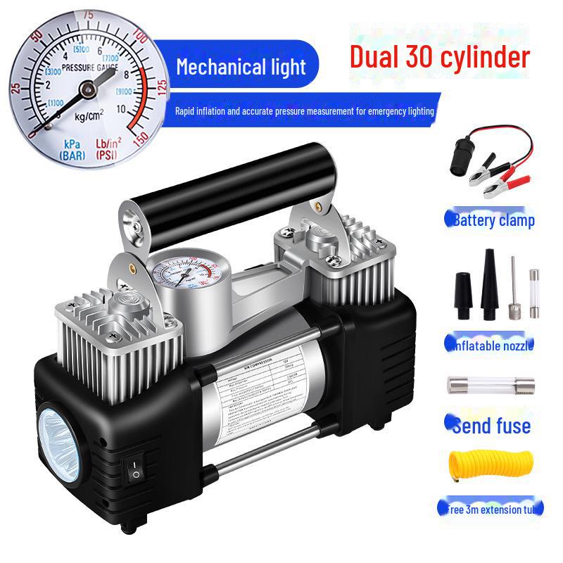 Off-Road SUV30 Double Cylinder Electric Car Tire Air Pump