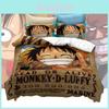 High Definition Digital Printed 3-piece Bedding Set For Us Size Bed Sheet