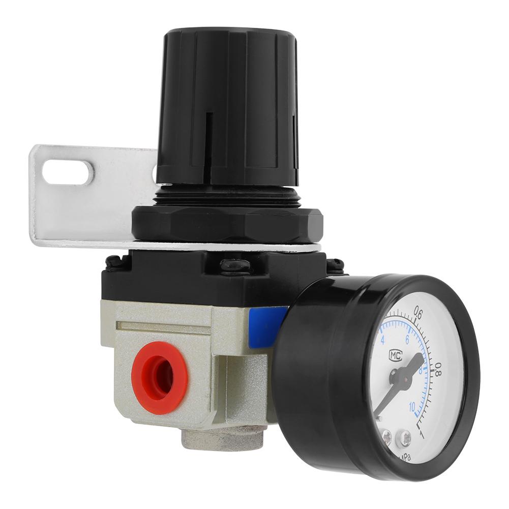 AR2000 02 G1 4 Air Source Gas Treatment Unit Filter Pressure Regulator With Gauge