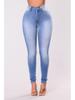 Women's European and American Fashion Slim Stretch Denim Pants