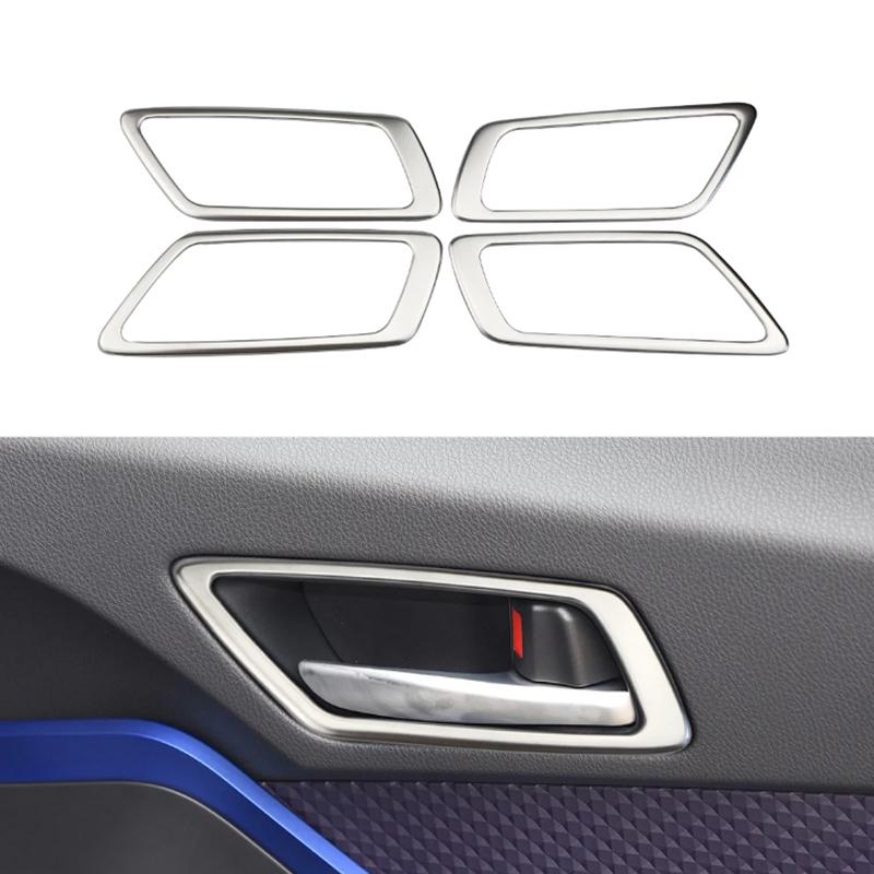 My Good Car for Toyota C-HR CHR 2016 2017 2018 Stainless Steel Interior Door Handle Trim Inner Door Bowl Sticker