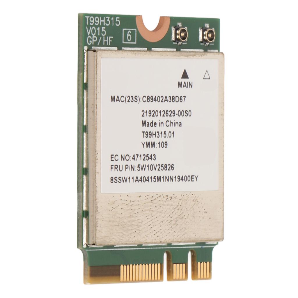 for MT7922 WiFi 6E Wireless Card NFA765 Chip Bluetooth 5.3 High Speed 5400MHz Transmission Laptop Wireless Card