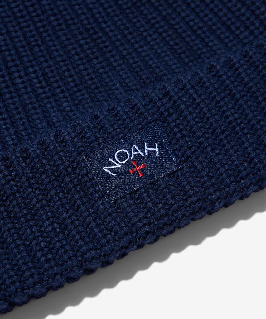 Noa (U) Shaker Knit Beanie Navy
