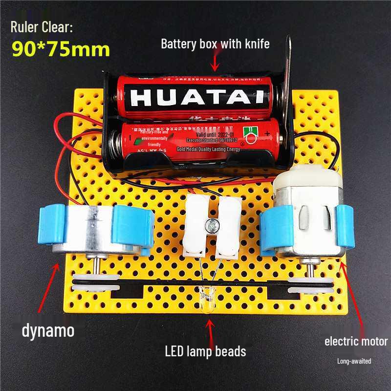 DIY Small Electric Generator Science Kit for Handmade Experiments