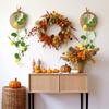 Pack of 2 Bright Artificial Lemon Branches Artificial Lemon Branches Yellow Stem For Garden And Kitchen Decoration