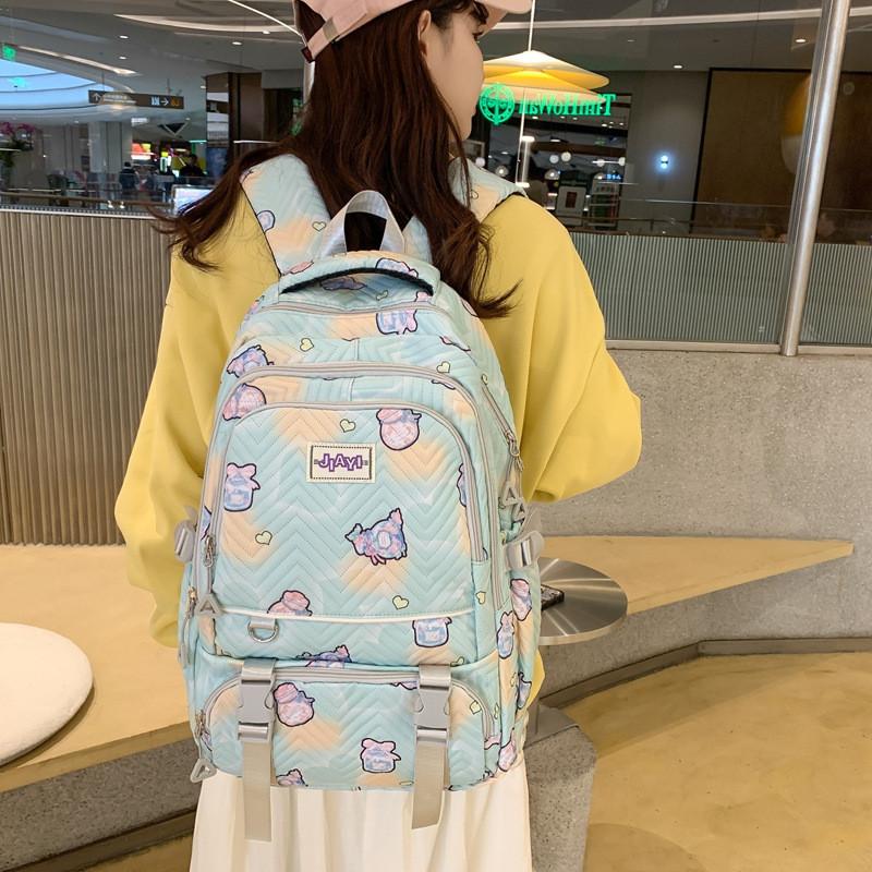 Trendy Versatile Casual Backpack For Boys And Girls Comfortable Lightweight Durable Nylon