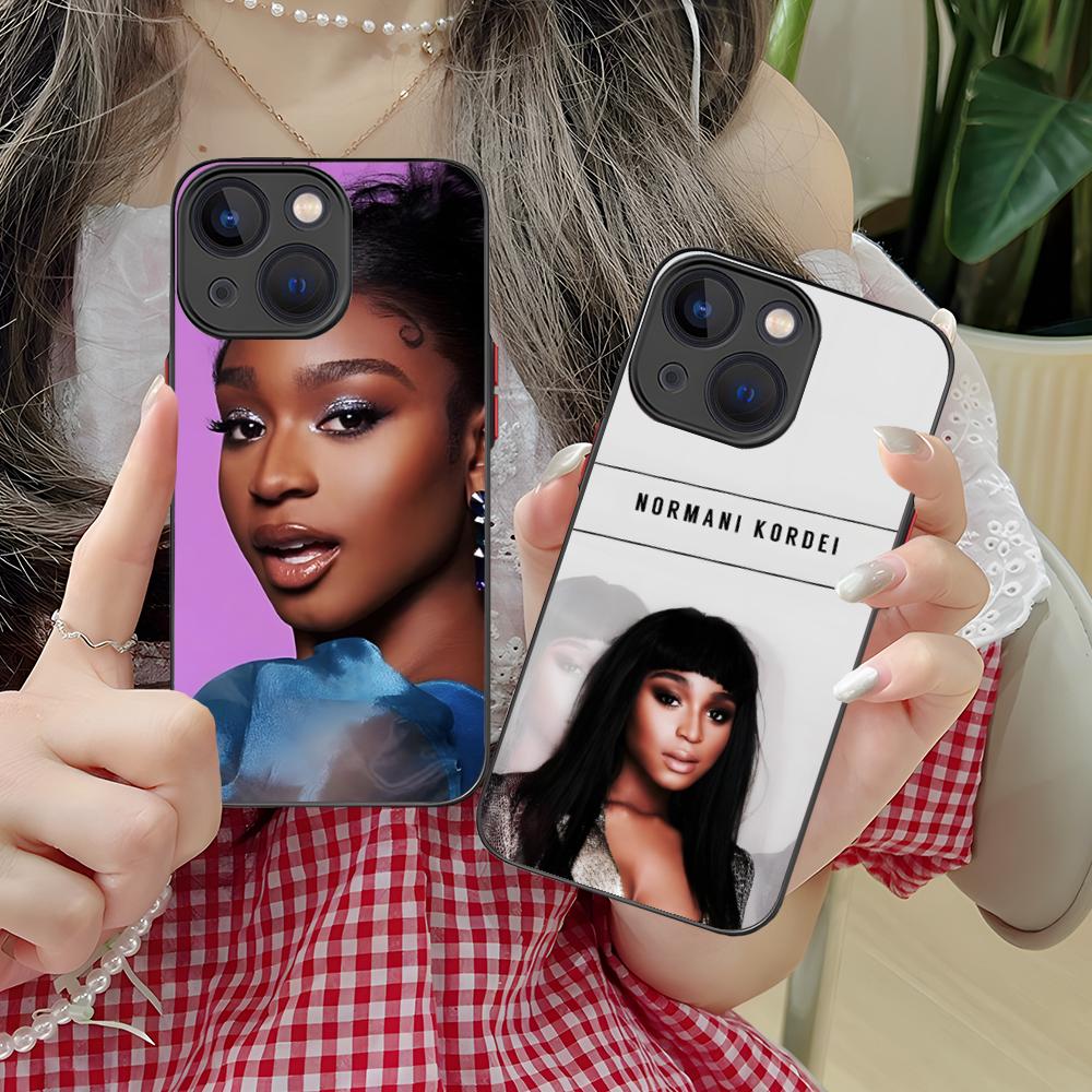 Normani Kordei Silicone Mobile Phone Case for iPhone 17 16 15 14 13 12 11 X XR XS Air Pro Max Plus Mini Colorful Cover