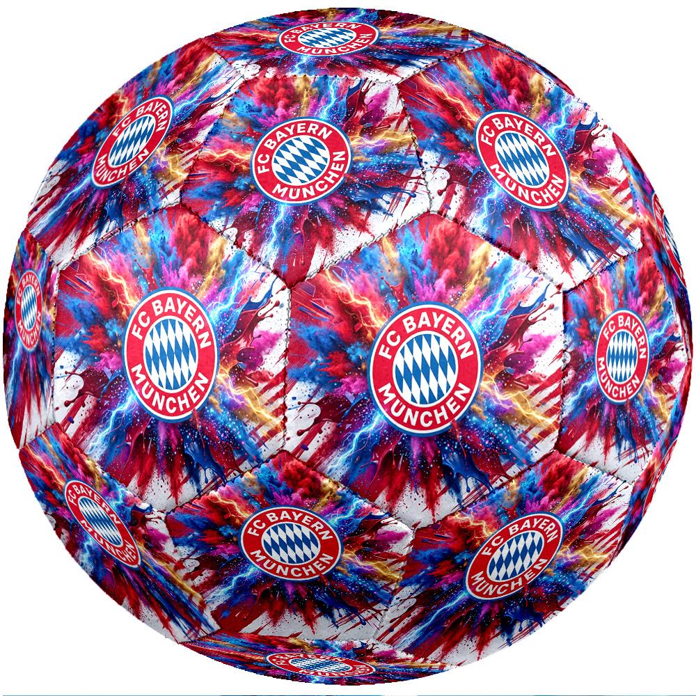 Bayern Munich Theme Soccer Ball Size 5 Soccer Ball Soft Touch Professional Training Football for Outdoor Sports