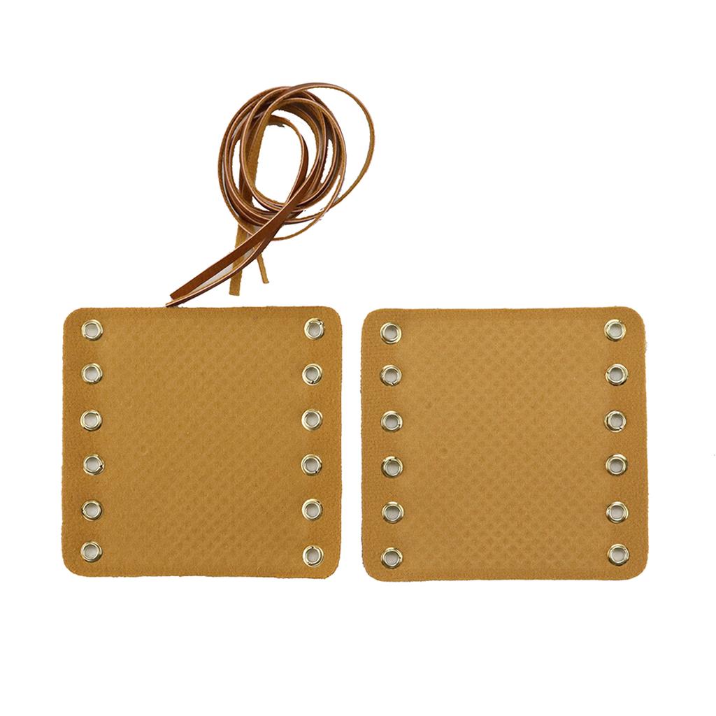 Motorcycles PU Leathers Handlebar Hand Grip Covers with Adjustable Strap Motorbike Handle Grip Pads Modification